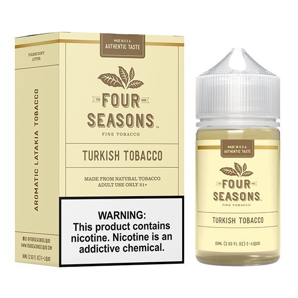 Four Seasons 60ml Turkish Tobacco