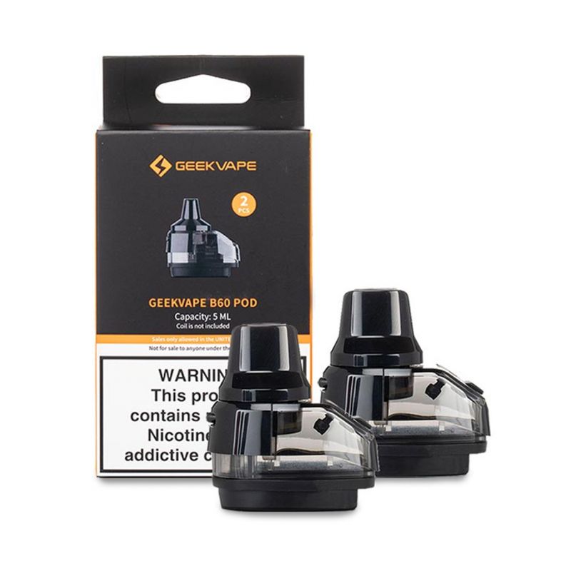 2 Pack Geekvape B60 Empty Cartridges
