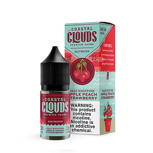 30ml Saltwater Apple Peach Strawberry by Coastal Clouds 