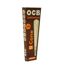 OCB Virgin 1 1/4 Cones 6ct