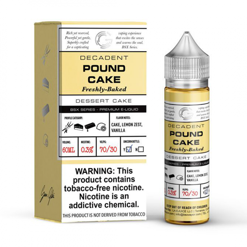 60ml Pound Cake by Glas Basix