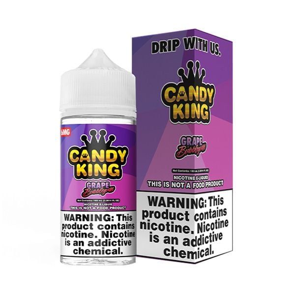 100ml Grape Bubble Gum by Candy King