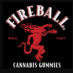 Fireball® 50mg D8/D9 Single Gummy