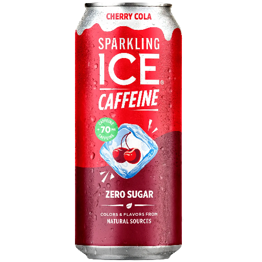 Sparkling Ice + Caffeine 16oz Cherry Cola