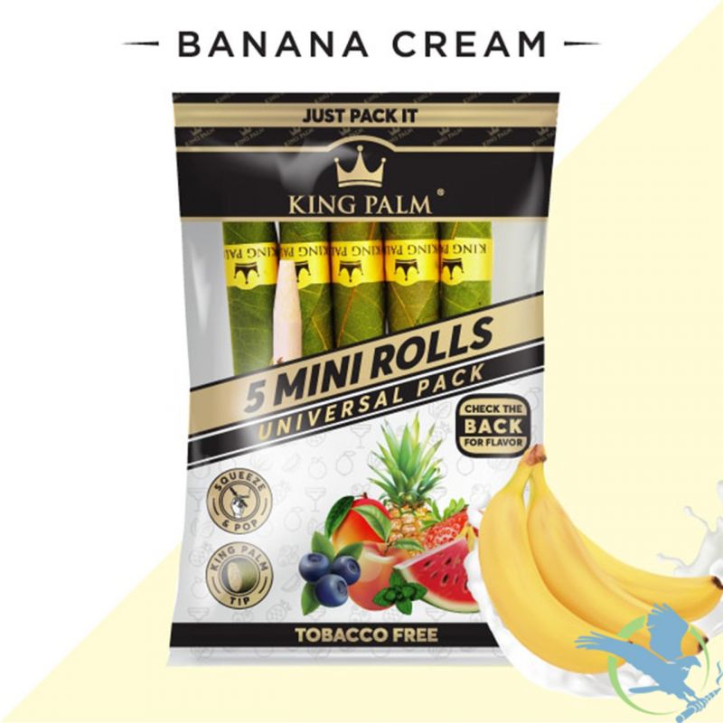 King Palm Mini Size Flavored Real Leaf Rolls - Pack of 5King Palm Mini Size Flavored Real Leaf Rolls - Pack of 5