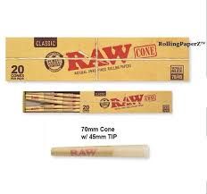 Raw - 20 Pack Classic Cones 70/45