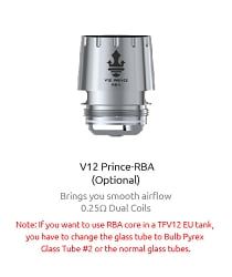 Smok V12 Prince RBA