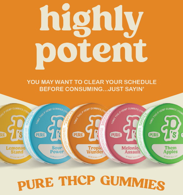 Pure P's 10ct. Pure THCP Gummies