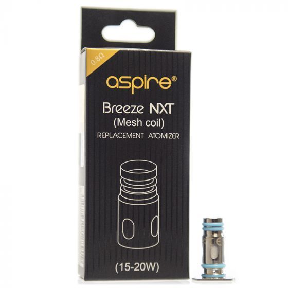 Single, Aspire Breeze NXT 0.8ohm Replacement Coil Heads