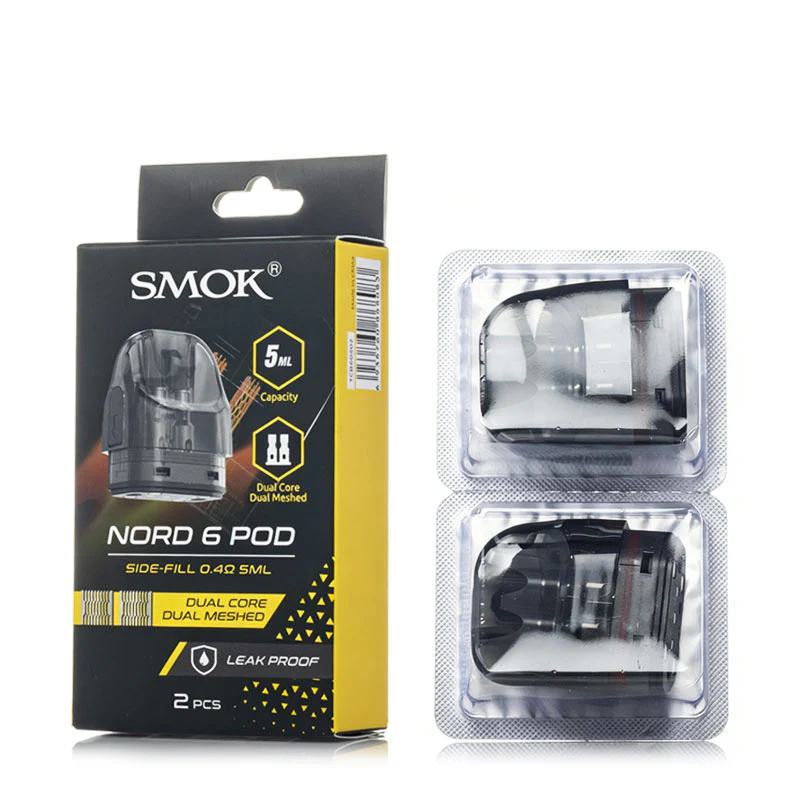 Single Nord 6 5ml Replacement Pod (Coil Pre-Installed)