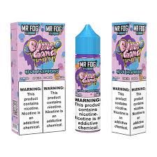 60ml Mr Fog E-Liquid Bubble Gang Blue Raspberry